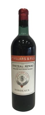 Bouteille CHÂTEAU RIPEAU, Saint-Emilion grand cru classé, an…