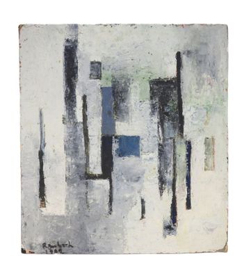 École du XXe siècle. Abstraction. - Photo 1