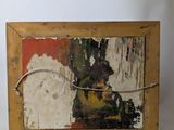 an image of a picture of a piece of wood with paint on it