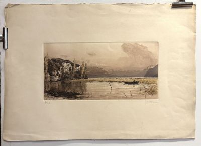 a picture of a painting hanging on a wall