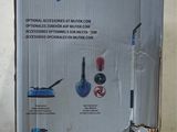 boxed box of nilfisk vacuum cleaner with instructions on it