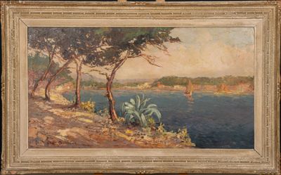 Georges VAN DEN BUSCH (1928) Port de Carry. - Photo 1