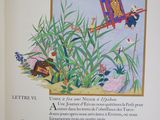 an image of a book with a picture of a cat on a chair