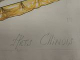 a drawing of a banana that is on a piece of paper