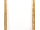 an old gold frame with a decorative pattern on the edges