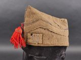 an image of a military hat on a mannequin head