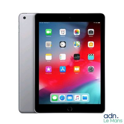 an apple ipad air is shown with the home screen open