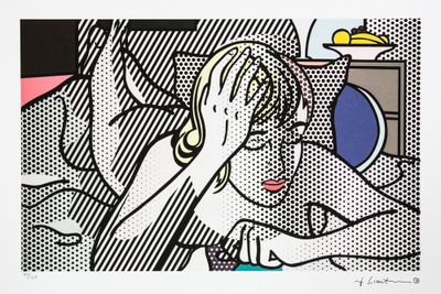 Roy Brillat, « Femme au casque audio », 1989