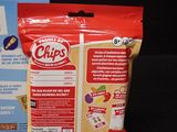 a bag of chips sitting next to a package of chips