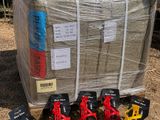 many tools that are sitting on top of a pallet