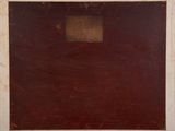 an image of a painting of a red square with a white frame