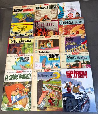 a lot of children ' s books on the table