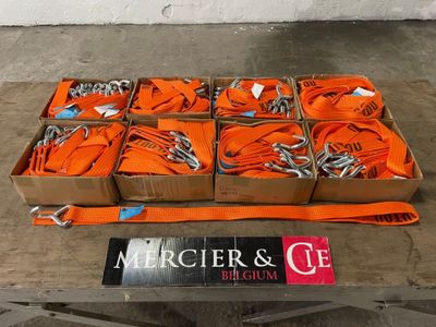 LOT DE 80 SANGLES D'ARRIMAGE - LONGUEUR 2. - Photo 1