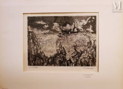 Claude BOGRATCHEV (1936-) Les papillons