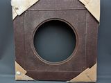 a picture of a picture frame with a hole in it