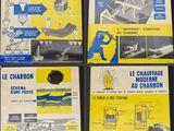 quatre brochures d'époque sur l'aviation française datant des années 1950