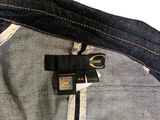the back of a pair of jeans with a label on it