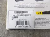 a box with a barcode on it on a table