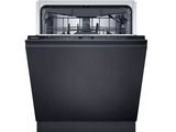 a black dishwasher sitting on top of a white counter