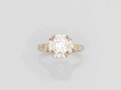 une bague en diamant à une seule pierre, par van cleef