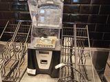 a blender that is sitting on a counter in a kitchen