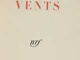 an image of a book with the title ventts written on it