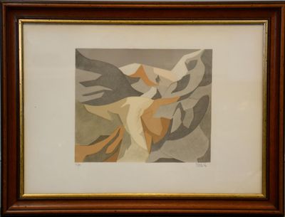 Danièle PERRÈ (1924-2009). Composition.