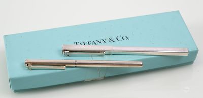 Coffret de stylos à bille et à bille roulante Tiffany & Co.