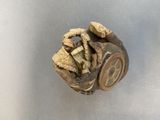 a small piece of wood that is sitting on a table
