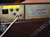 an old radio that is sitting on a table