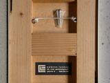 a picture of a picture of a box with a clock inside of it