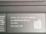 an image of a close up of a label on a laptop