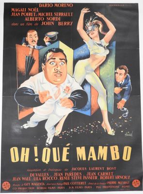 AFFICHE - « Oh qué mambo ». Film de John Berry.