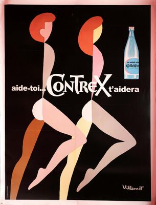 une image représentant un tableau où figurent deux femmes avec une bouteille d'eau