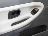 a close up of a door handle on a car