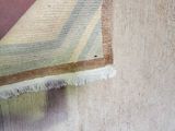 a close up of a rug on the floor