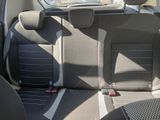 a view of the back seats of a car from the passenger seat