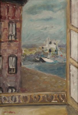 David AZUZ (1942-2014) Fecamp Huile sur toile, signée en bas…