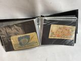 two different types of money in a wallet