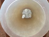 a picture of the inside of a toilet bowl