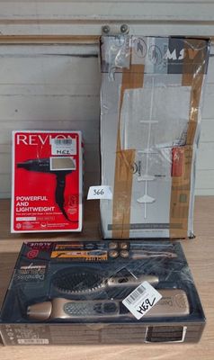 lot de 3 articles composé de : 1 Coffret lisseur vapeur Deme…