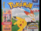 a magazine with a picture of a pokemon character on the cover