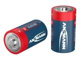 a close up of two batteries on a white background