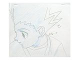 drawing of a young boy with a mohawk on his head