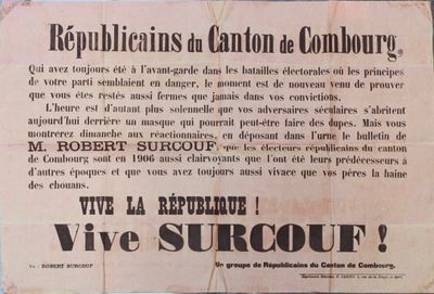 [Affiche] "Vive LA Republique - Vive Surcouf!"