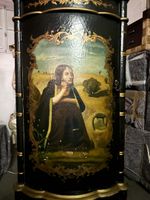 Meuble d’encoignure en bois à décor laqué en polychromie sur… (photo 2)