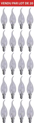 Lot de 20 ampoules LED G9, 5 W, E14, 9 W, 9 W, 9 W, 10 W, 20 W, 25