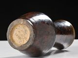 a close up of a baseball bat on a table