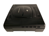 a black video player sitting on top of a table