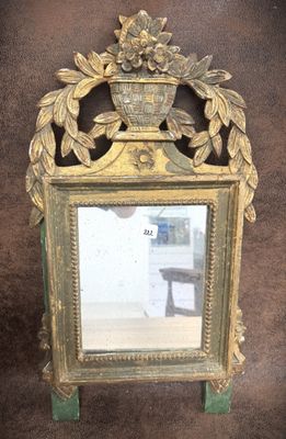 a mirror that is sitting on a table
